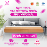 Nệm 100% Cao Su Thiên Nhiên Nhiên SuSu-Original