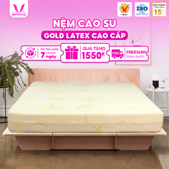 Nệm Cao Su Thắng Lợi Gold Latex