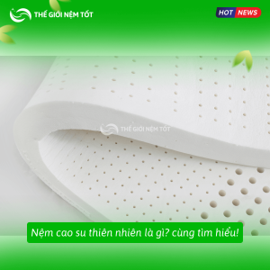 Cùng tìm hiểu: Nệm cao su foam là gì?