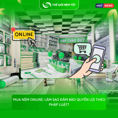 Mua Nệm Online: Làm Sao Đảm Bảo Quyền Lợi Theo Pháp Luật?