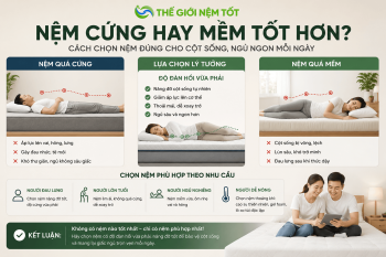 Nệm cao su non là gì? Giải đáp chi tiết từ A–Z cho người mua năm 2026